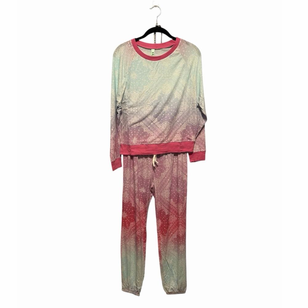 Honeydew Star Seeker Lounge Set Ombre Bandana Pajama Set size XS Matching Set